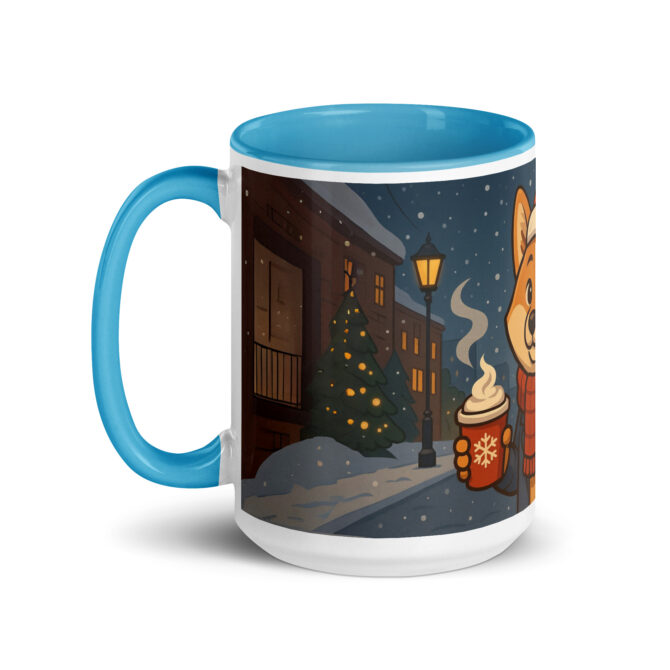 Santa Paws Needs Coffee – Custom Pet Christmas Mug - Image 9