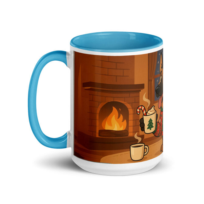 Merry & Caffeinated – Custom Ugly Sweater Pet Mug - Image 9