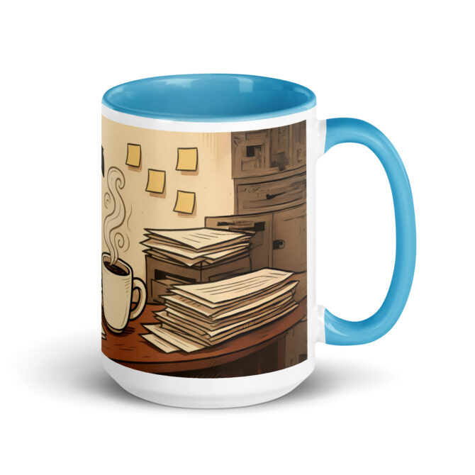 Powered by Coffee & Deadlines – Custom Pet Mug for Animal Lovers - Image 7