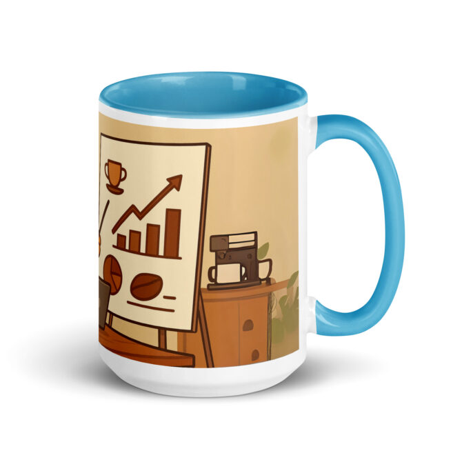 Team Meeting Fuel – Custom Pet Coffee Mug | Personalized Cartoon Artwork - Image 8