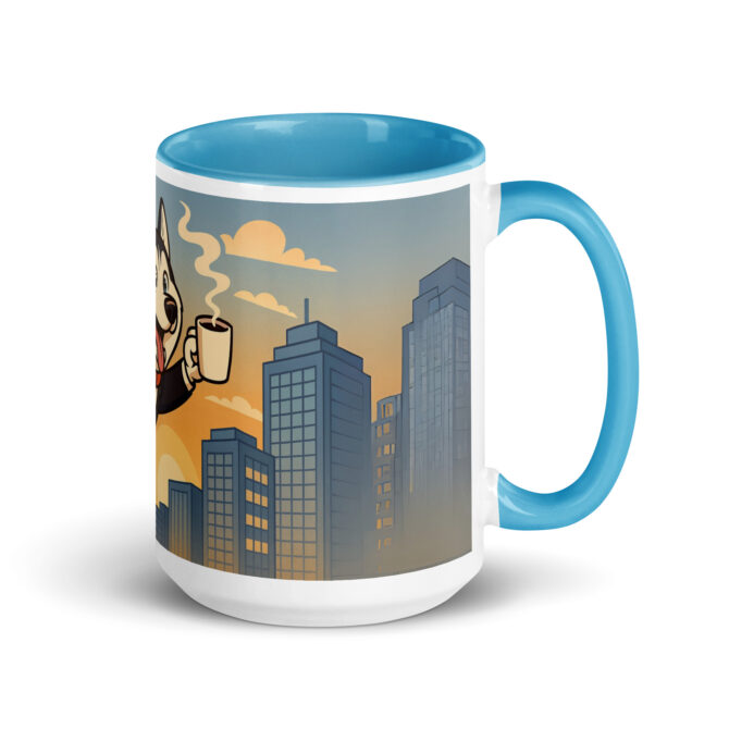 Deadline Destroyer Pet Superhero Custom Coffee Mug – Your Pet as a Hero - Image 7