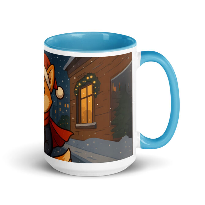 Santa Paws Needs Coffee – Custom Pet Christmas Mug - Image 7