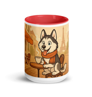 Pawffee Time – Custom Pet Paris Café Mug | Personalized Coffee Cup