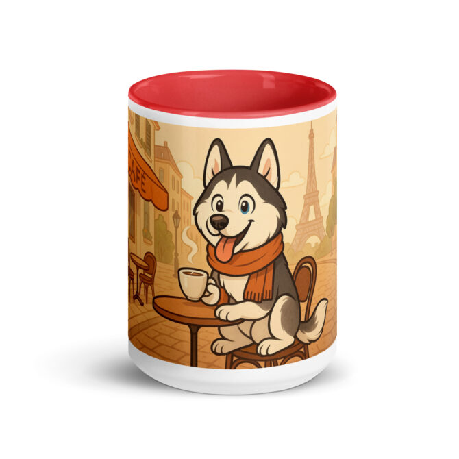 Pawffee Time – Custom Pet Paris Café Mug | Personalized Coffee Cup