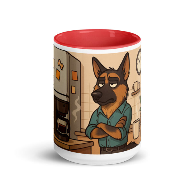Coffee First, Emails Later – Custom Pet Mug with Your Dog, Cat, or Any Animal