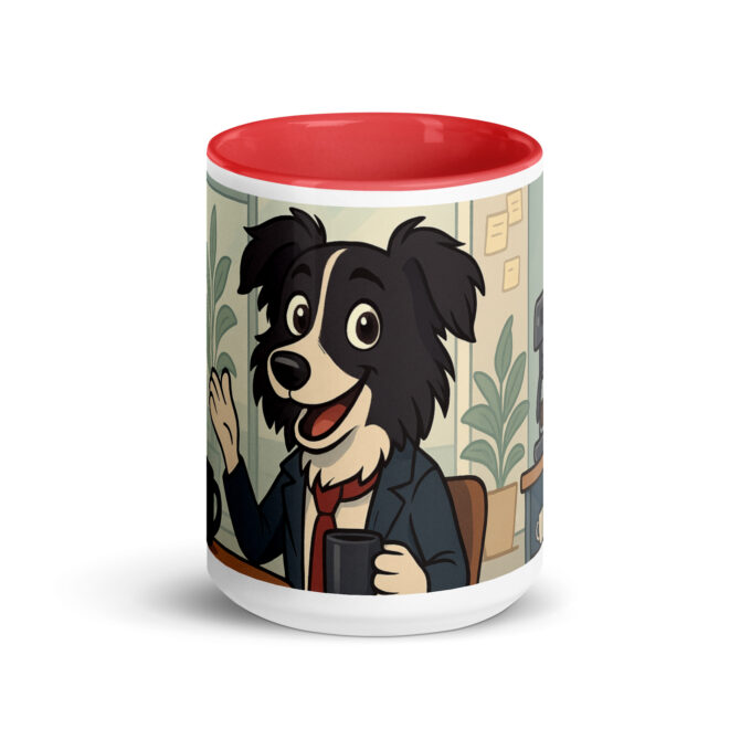 Custom "Corporate Clawfee Break" Pet Coffee Mug – Personalized Artwork - Image 5