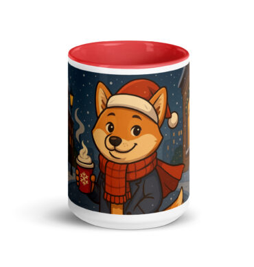 Santa Paws Needs Coffee – Custom Pet Christmas Mug