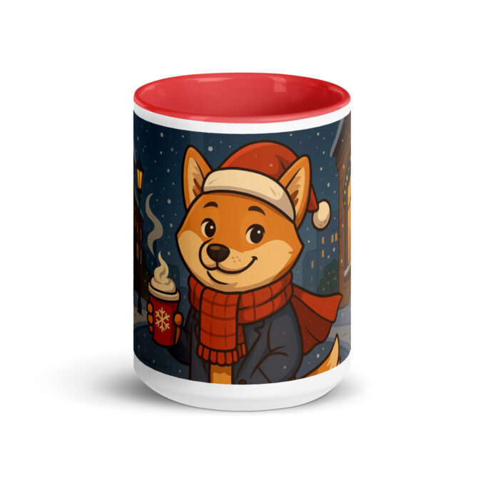 Santa Paws Needs Coffee – Custom Pet Christmas Mug