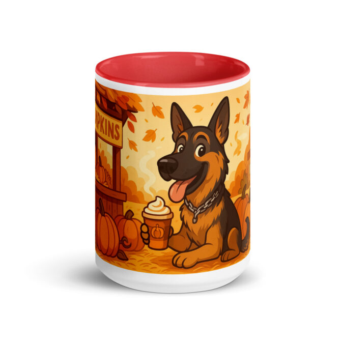 Pumpkin Spice Pup Custom Pet Mug – Personalized Fall Coffee Cup