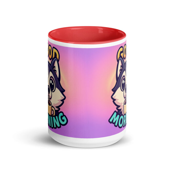 Custom Oversized Eyes Good Morning Pet Mug – Your Pet as Adorable Coffee Art - Image 6