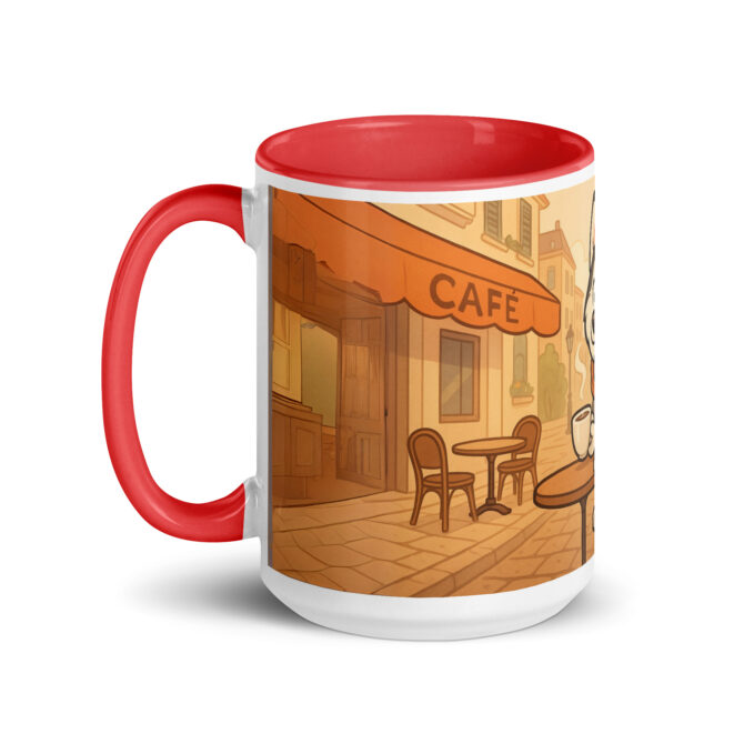 Pawffee Time – Custom Pet Paris Café Mug | Personalized Coffee Cup - Image 6