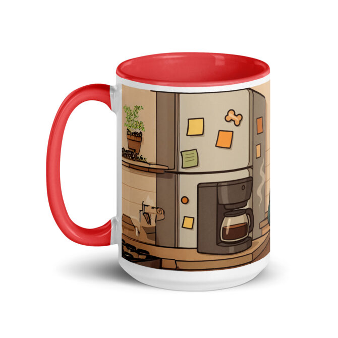 Coffee First, Emails Later – Custom Pet Mug with Your Dog, Cat, or Any Animal - Image 6