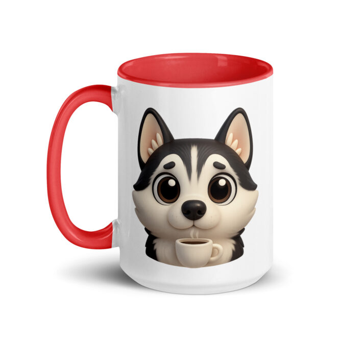 Custom "Puppy Eyes" 3D Cartoon Pet Mug – Personalized Animal Coffee Cup - Image 6