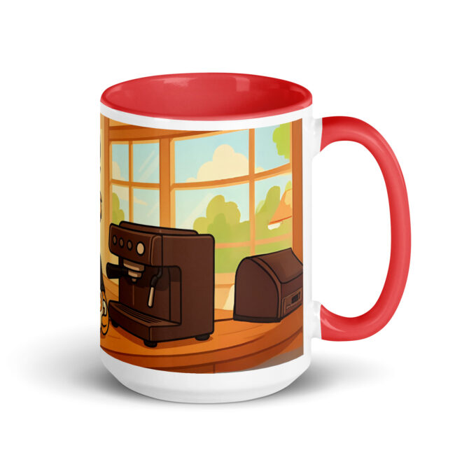 Brew-tiful Morning Custom Pet Mug – Your Pet as a Barista - Image 5