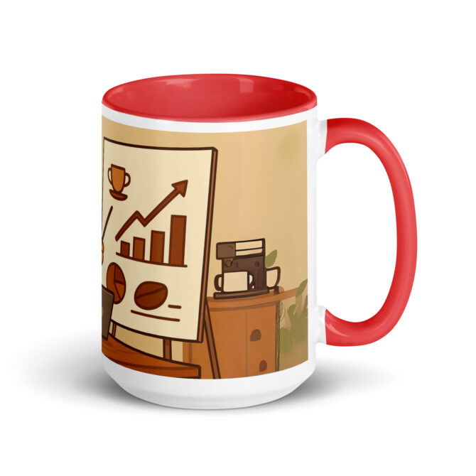 Team Meeting Fuel – Custom Pet Coffee Mug | Personalized Cartoon Artwork - Image 5