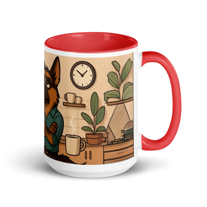 Coffee First, Emails Later – Custom Pet Mug with Your Dog, Cat, or Any Animal - Image 5