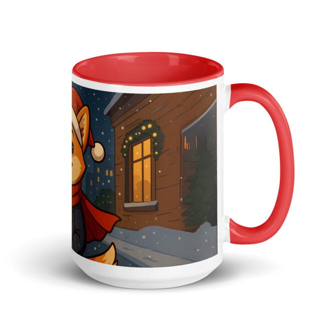 Santa Paws Needs Coffee – Custom Pet Christmas Mug - Image 5