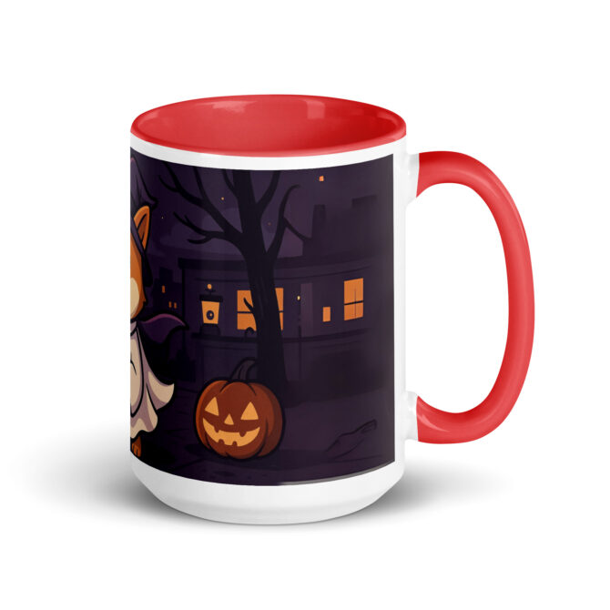 Creepin’ It Real Custom Pet Mug – Your Pet in a Fun Halloween Costume - Image 4