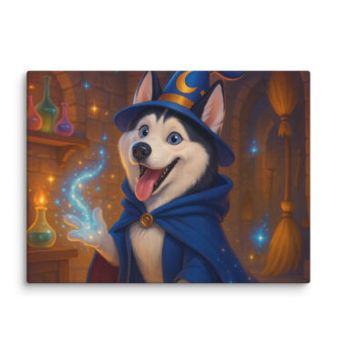 Sorcerer’s Apprentice Pet | Disney-Style Custom Canvas Print
