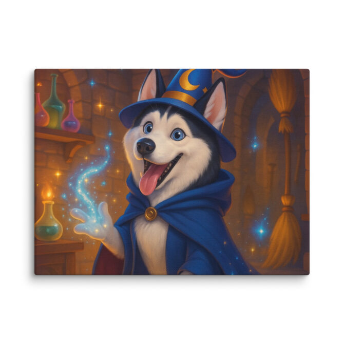 Sorcerer’s Apprentice Pet | Disney-Style Custom Canvas Print