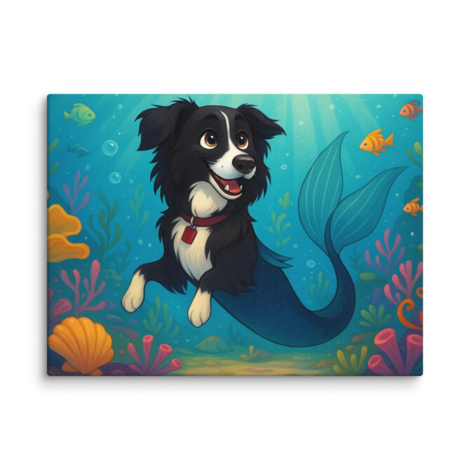 Disney-Style Pet Canvas – Under the Sea Adventure