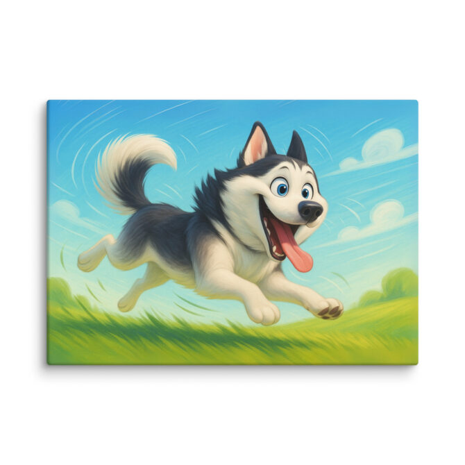 Pixar Action Pose Custom Pet Canvas | Pixar-Style Wall Art - Image 2