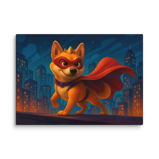 Pixar Super-Pet Custom Canvas | Personalized Pet Wall Art - Image 2