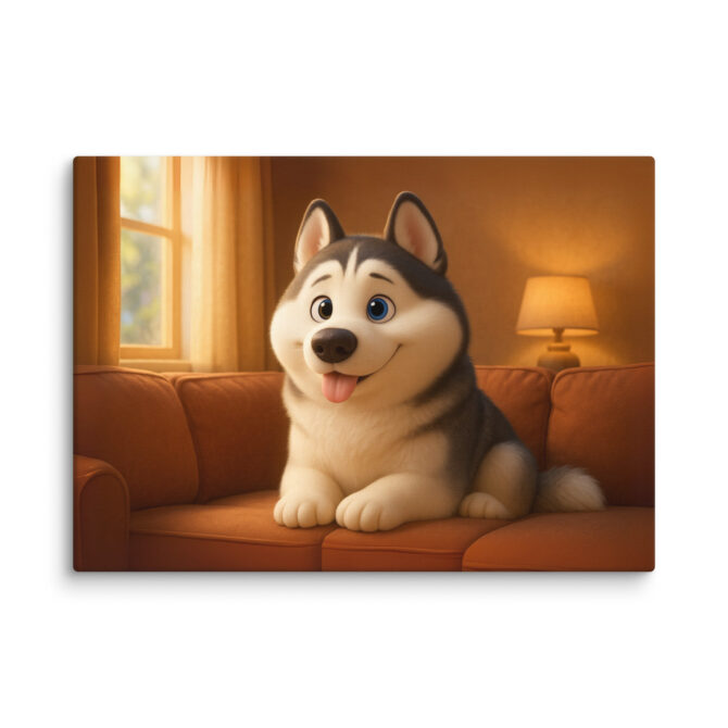 Pixar Everyday Moments | Custom Pixar-Style Pet Canvas Print - Image 2