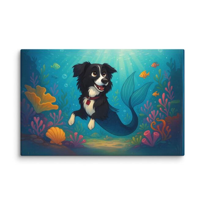 Disney-Style Pet Canvas – Under the Sea Adventure - Image 3