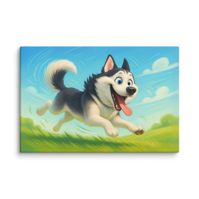 Pixar Action Pose Custom Pet Canvas | Pixar-Style Wall Art - Image 4