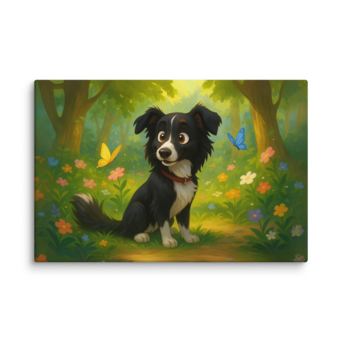 Disney-Style Pet Canvas – Bambi’s Forest Adventure - Image 4