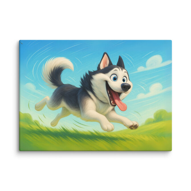 Pixar Action Pose Custom Pet Canvas | Pixar-Style Wall Art - Image 5