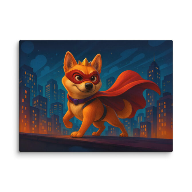 Pixar Super-Pet Custom Canvas | Personalized Pet Wall Art - Image 5