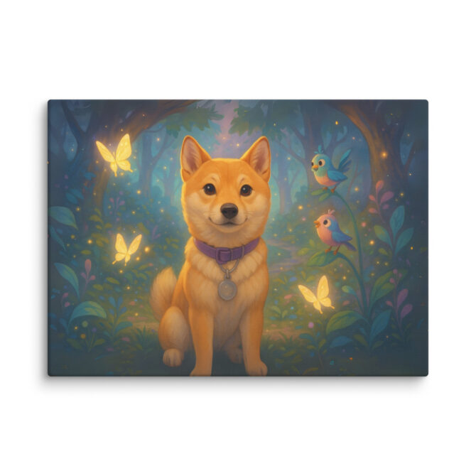 Magical Forest Adventure | Disney Style Custom Pet Canvas - Image 5