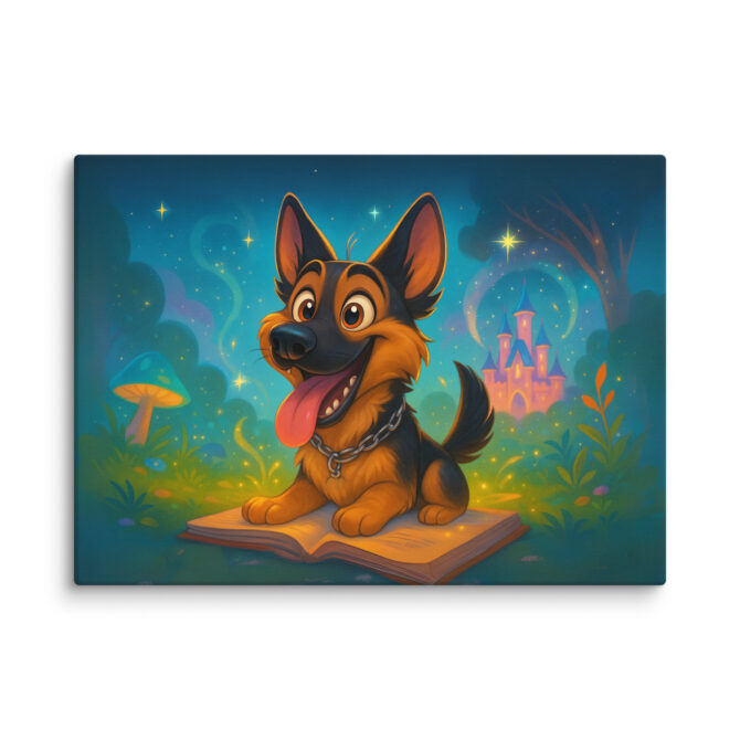 Custom Disney-Style Pet Canvas | Pet as Disney Sidekick - Image 5